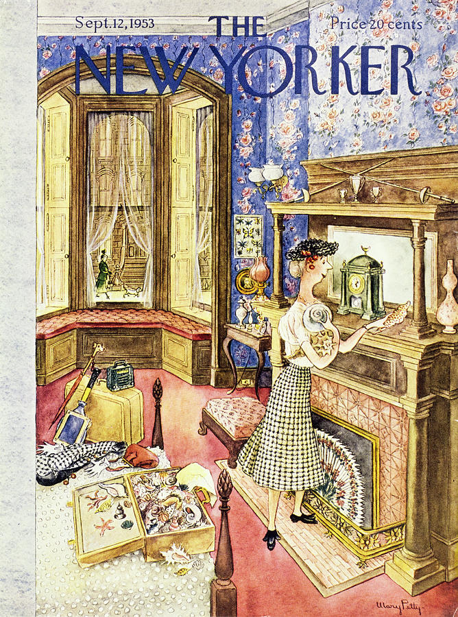 New Yorker September 12 1953 Painting by Mary Petty