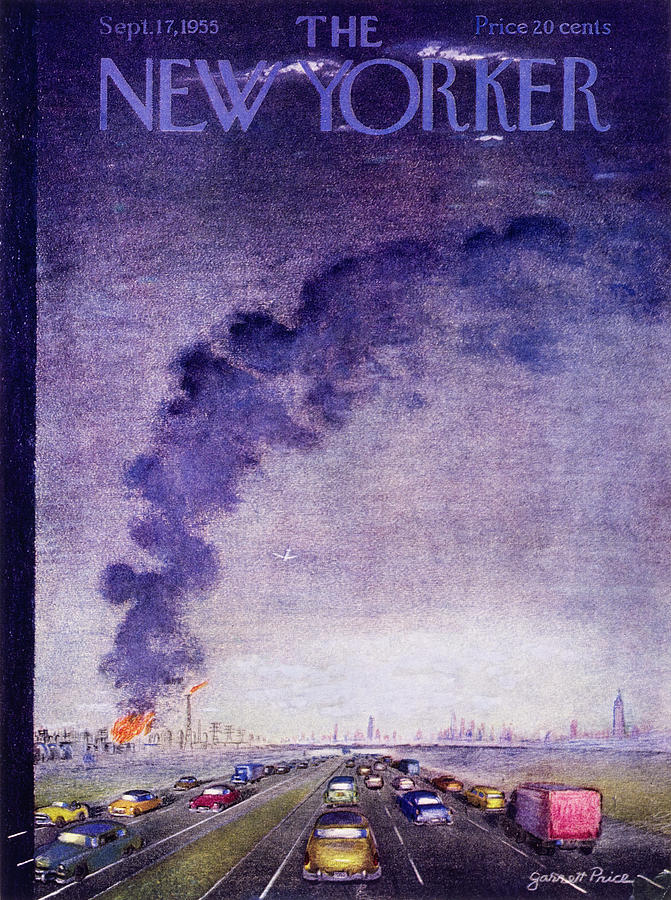 New Yorker September 17 1955 Painting by Garrett Price