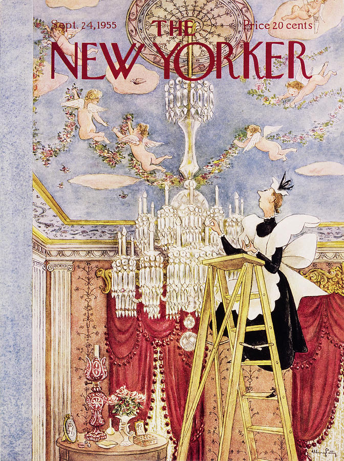 New Yorker September 24 1955 Painting by Mary Petty
