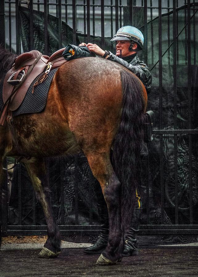 New Yorks Finest Photograph by Linda Unger