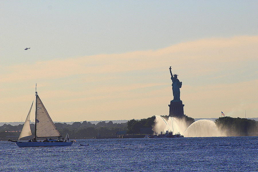 New Yorks Lady Liberty Photograph by Dora Sofia Caputo