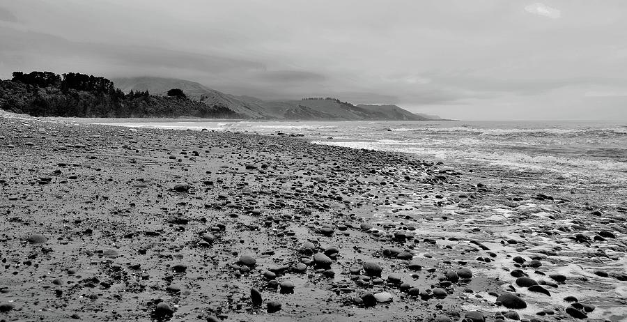 New Zealand - Panorama 3 - Black and White Photograph by Jeremy Hall