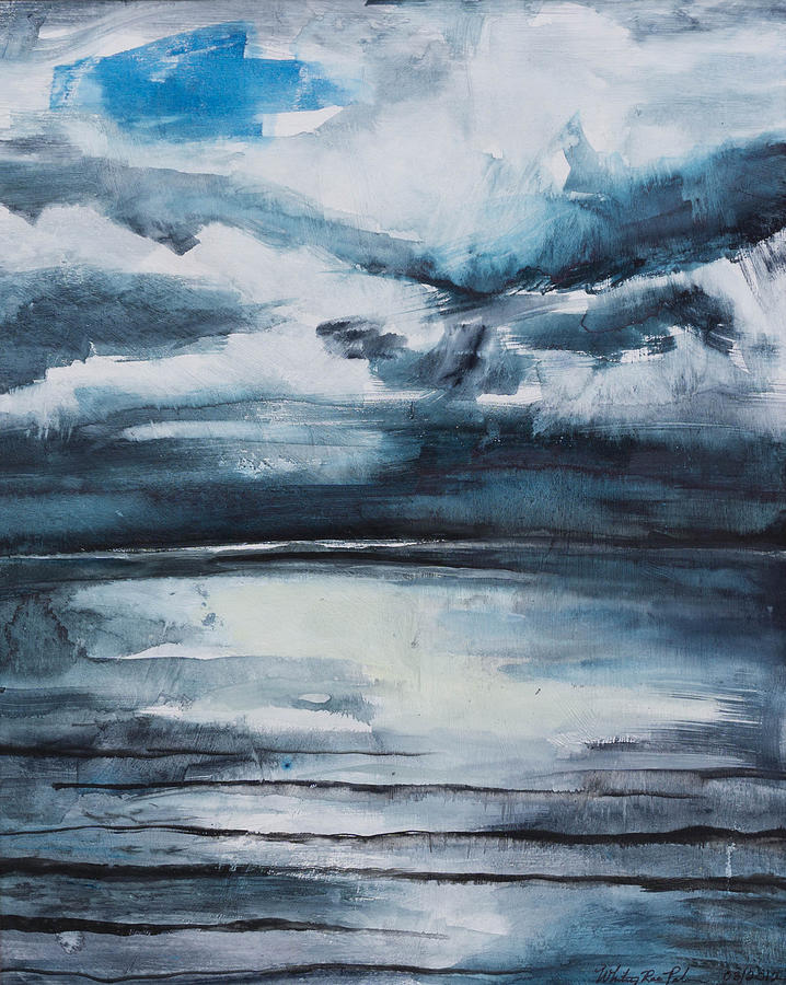 Aotearoa Storm I Painting by Whitney Palmer