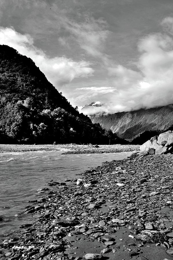 New Zealand - Trilogy 1 - Black and White Photograph by Jeremy Hall