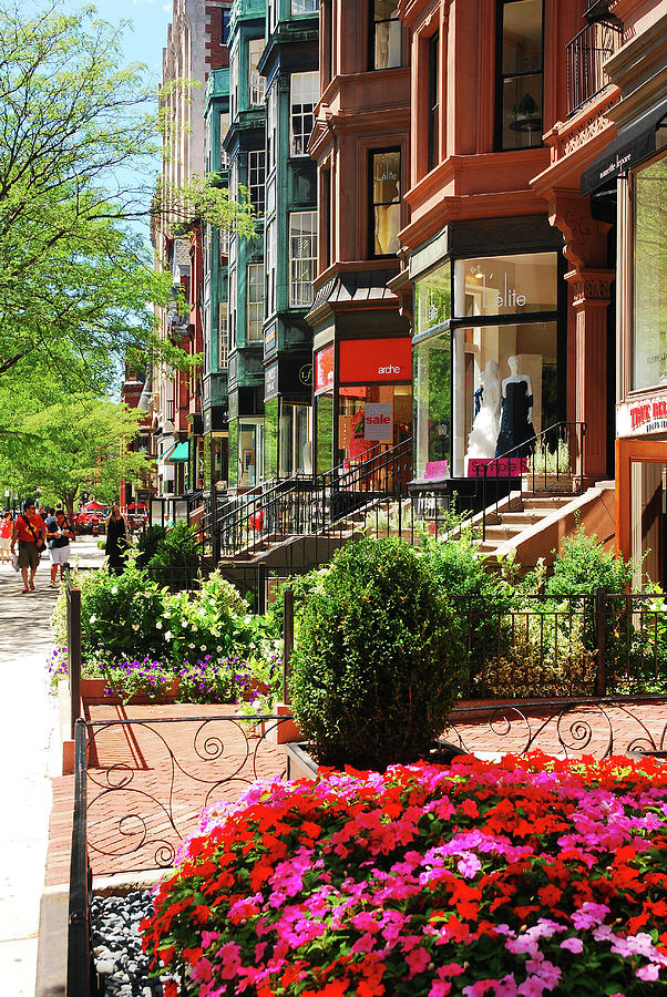 Newberry Street Spring Photograph by James Kirkikis