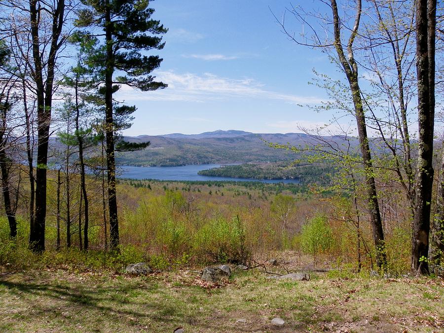 Newfound Lake Spring Photograph by Wayne Toutaint