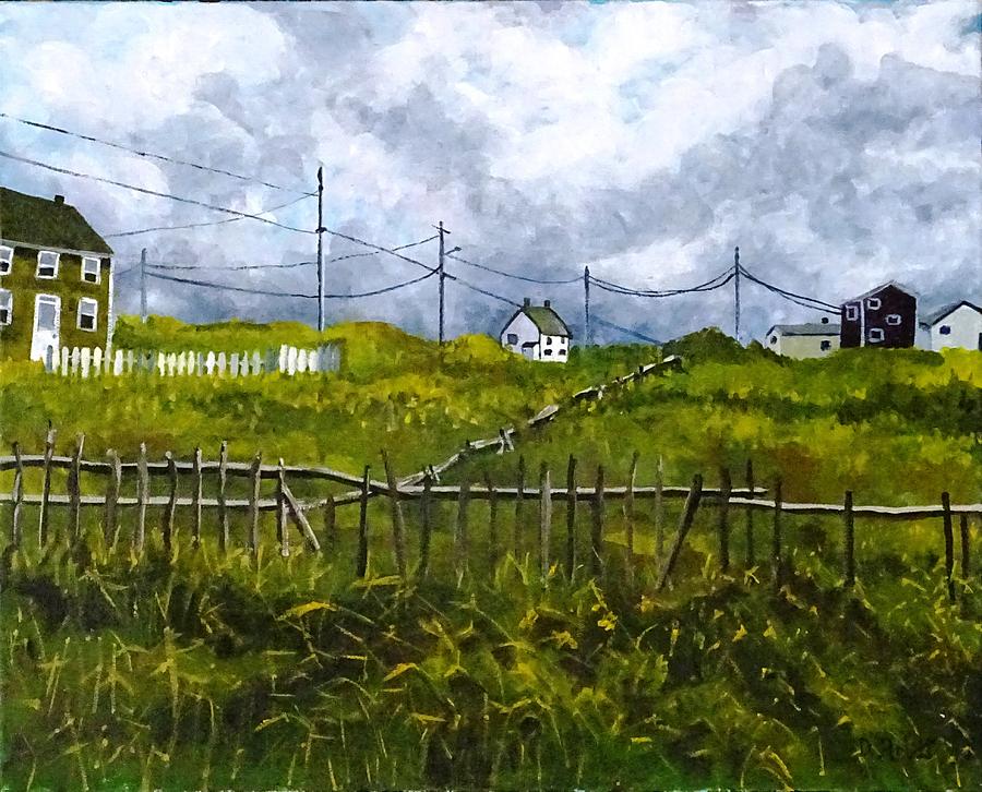 Newfoundland Jig Painting by Diane Arlitt