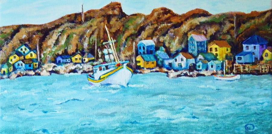 Newfoundland Painting by Linda Markwardt