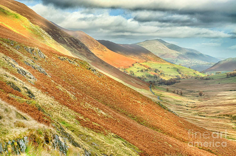 Newlands Valley Cumbria Photograph by Linsey Williams