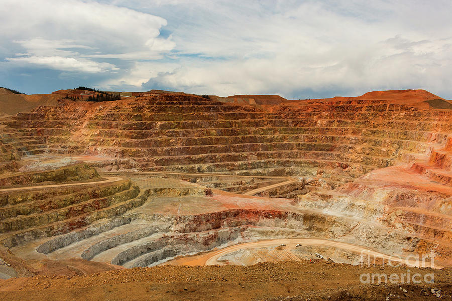 Newmont Gold Mine Victor Colorado Photograph by Steven Krull