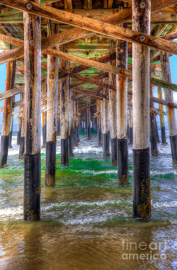 Newport Beach Photograph - Newport Beach Pier - Summertime by Jim Carrell
