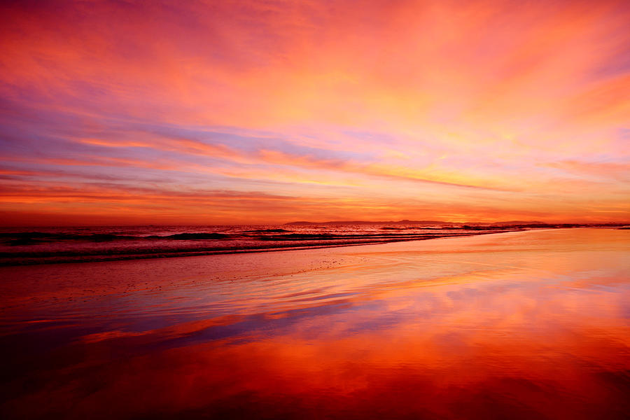 Newport Beach Sunset Photograph by Kyle Hanson