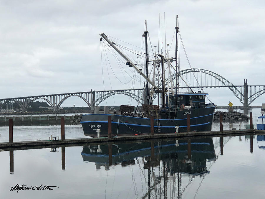 Newport Harbor Photograph by Stephanie Salter