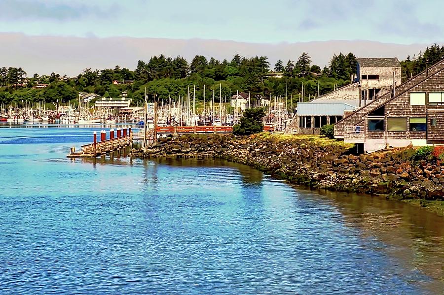 Newport Oregon Marina Photograph by Kirsten Giving