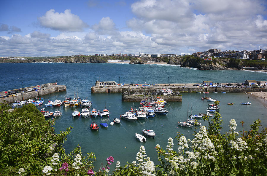 Newquay Harbour Photograph by Jason Green
