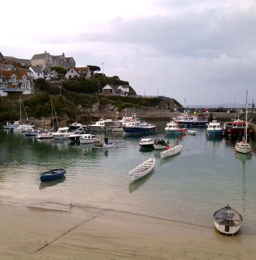 Newquay Harbour Photograph by Julia Woodman