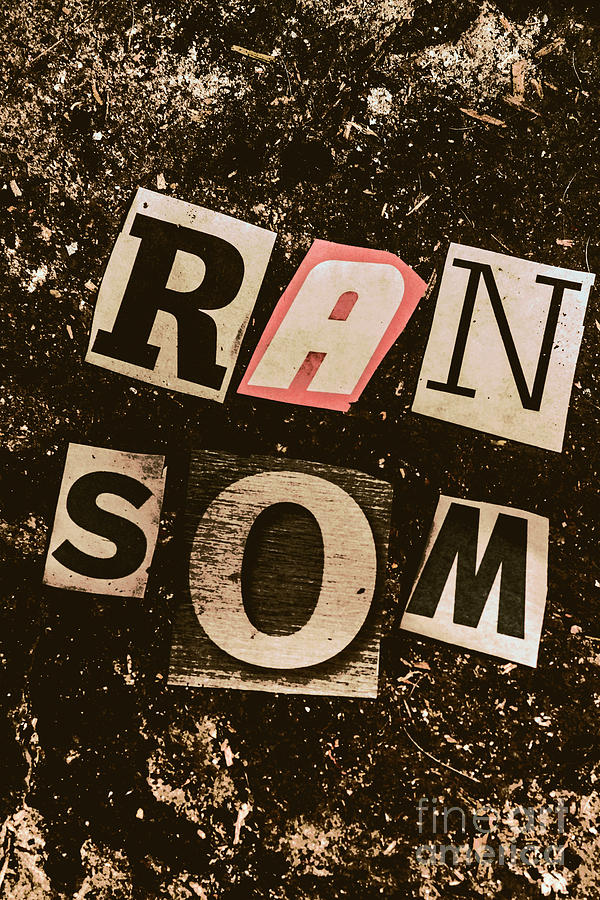 Newspaper Cutout Ransom Letters Photograph By Jorgo Photography