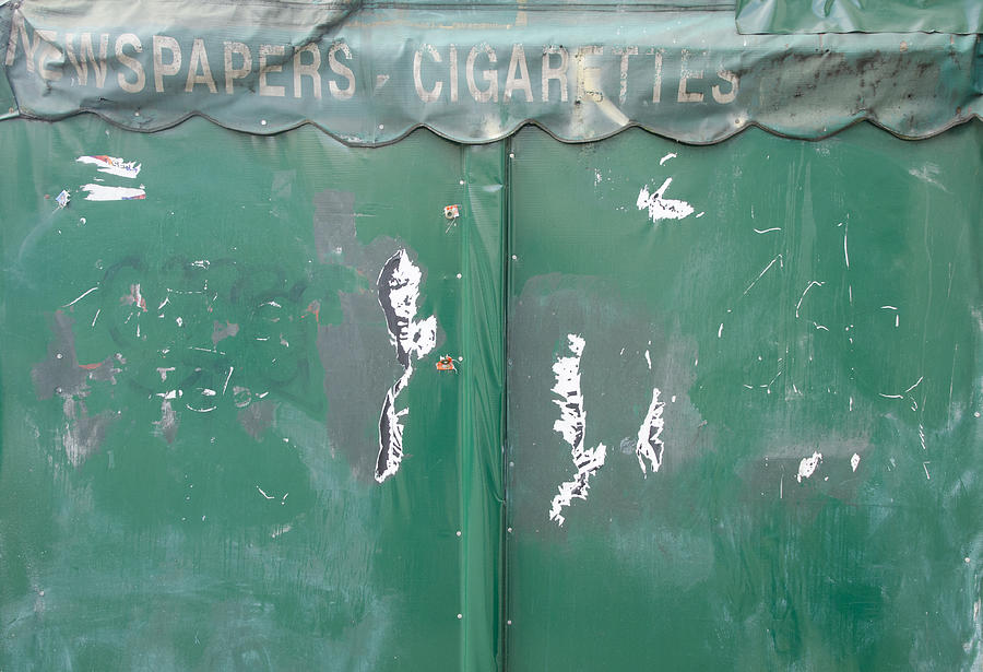 Newspapers, Cigarettes Photograph by Erik Burg