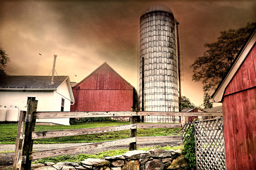 The Newtown Silo Photograph by Diana Angstadt