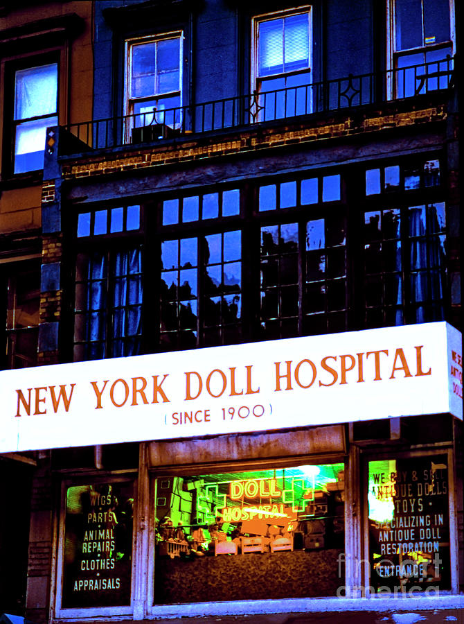 New York Doll Hospital NYC  Photograph by Tom Jelen