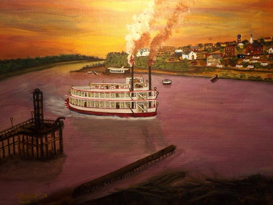 Next Stop Baton Rouge  Painting by Larry Farris