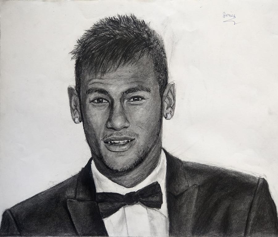 Neymar Jr. Drawing by howsondraws391 on DeviantArt