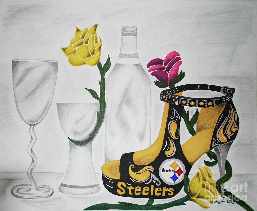 Steelers stilettos hot sale