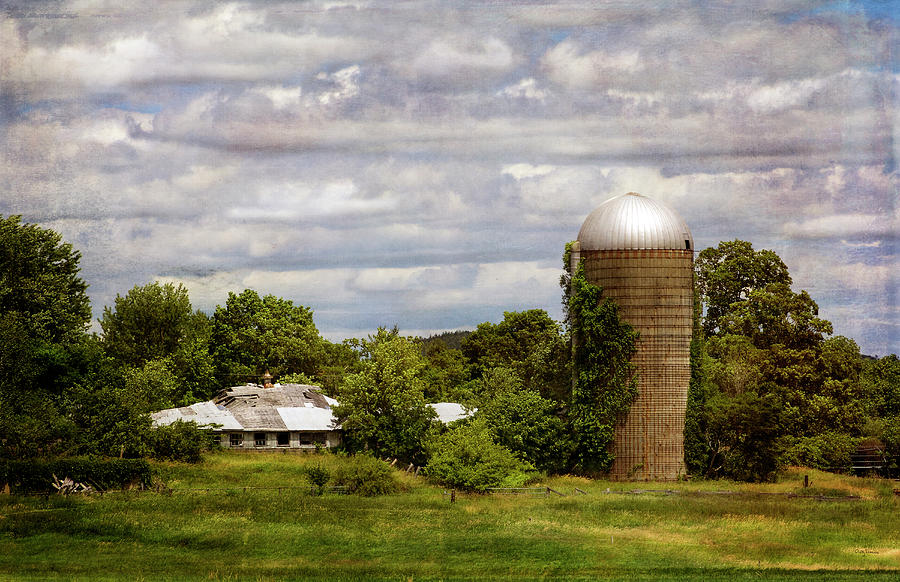 Landscape Photograph - NH Farm Scene - Weathered to Perfection by Betty Denise