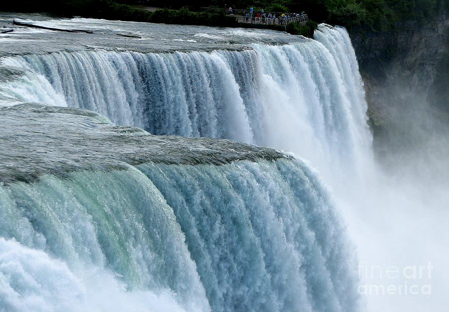 Niagara Falls closeup Photograph by Rose Santuci-Sofranko