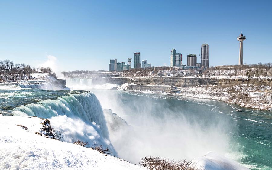 Niagara Falls from NY Photograph by Framing Places