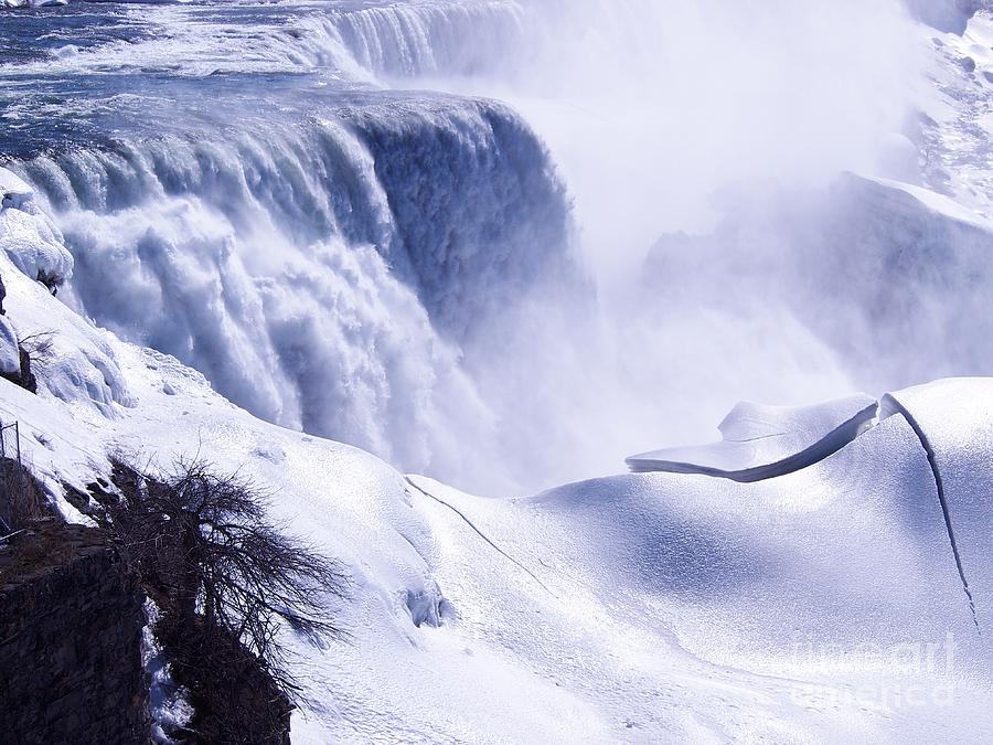 Niagara Falls Frozen Photograph by Jennifer Craft