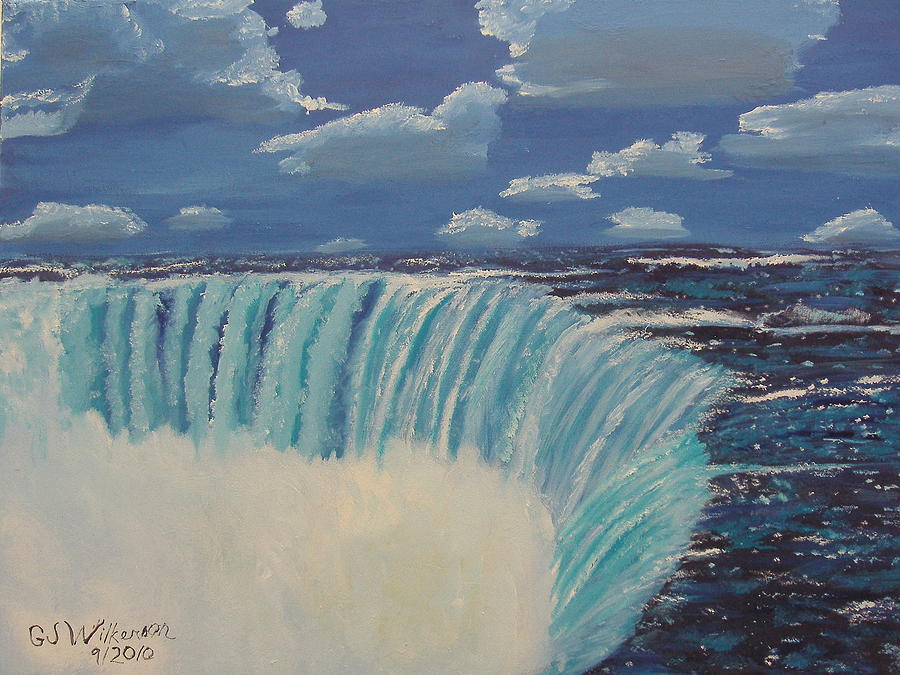 Niagara Falls Painting by Gary Wilkerson - Fine Art America