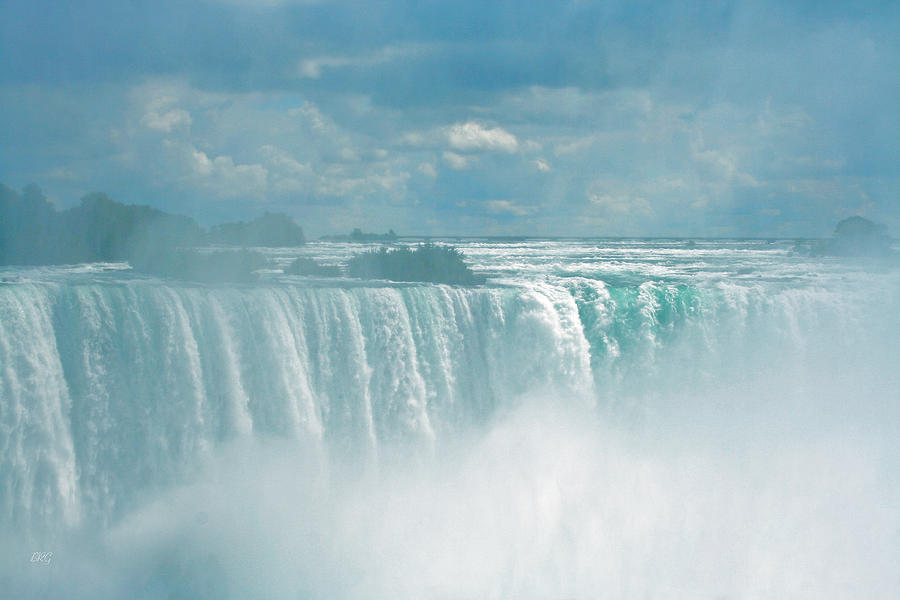Niagara Falls In The Blue Mist Photograph