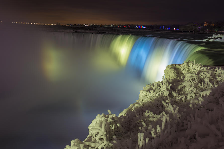 Niagara Falls in winter Photograph by Mircea Costina Photography