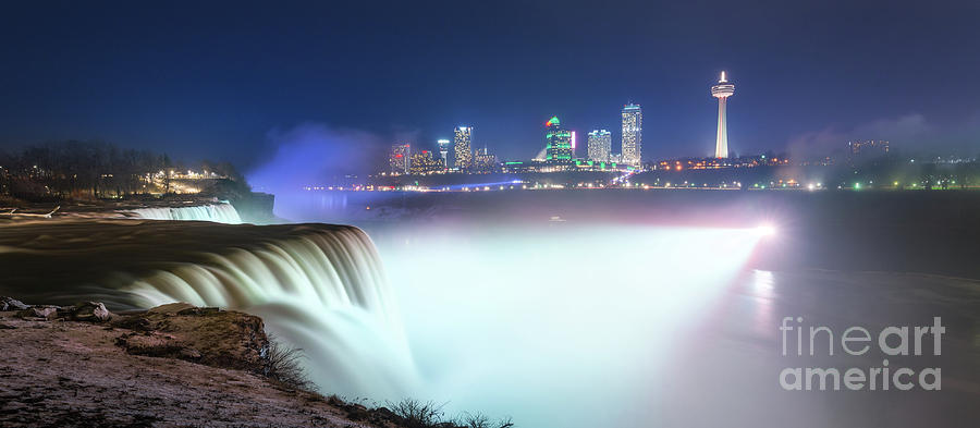 Niagara Falls Panorama Photograph by Michael Ver Sprill