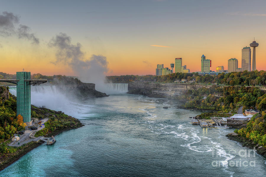 Niagara Falls Pre-sunrise III Photograph by Clarence Holmes