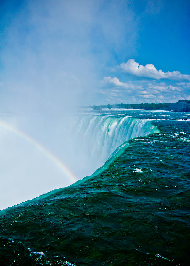Niagara Falls Rainbow Photograph by Edward Myers