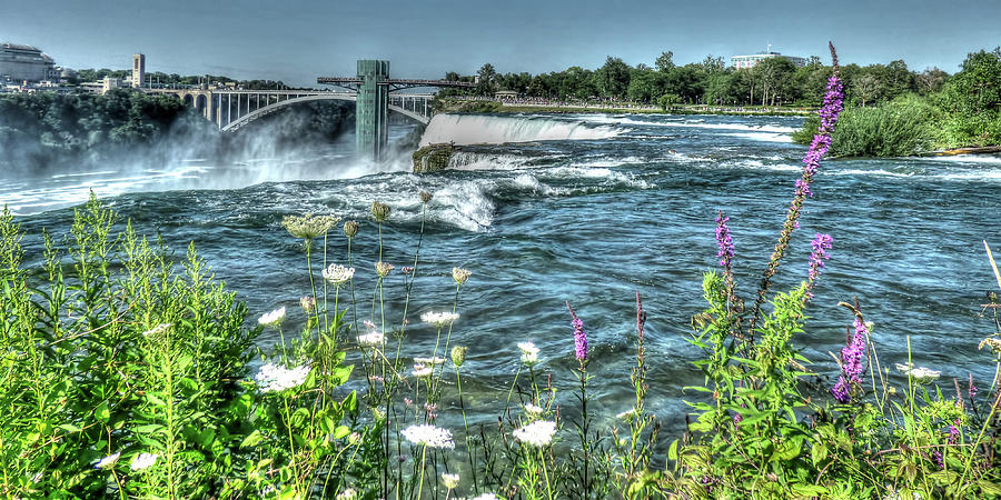 Niagara Falls USA - HDR Photograph by Leslie Montgomery