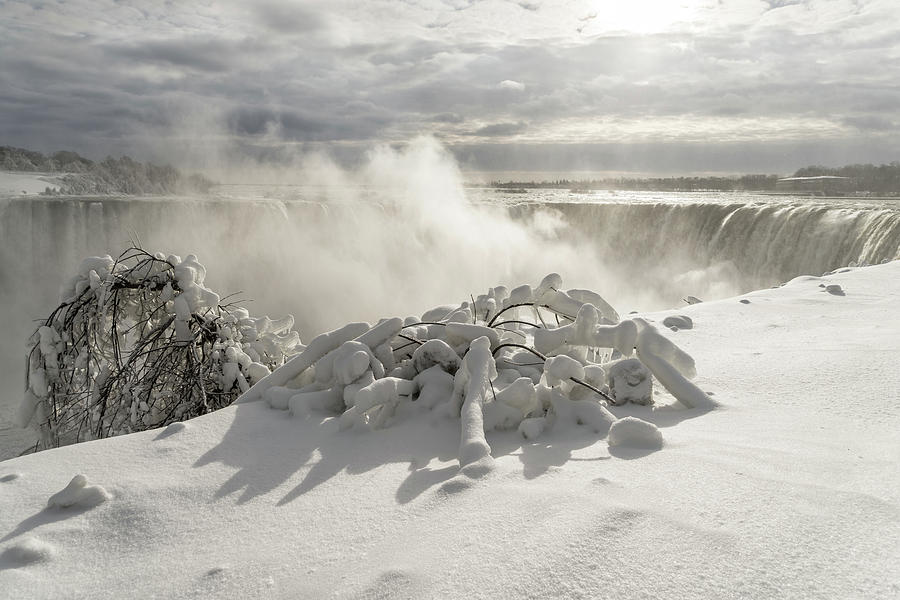 Niagara Falls Winter Wonderland Photograph by Georgia Mizuleva