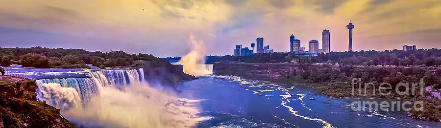 Niagara-Panoramic view Photograph by Claudia M Photography