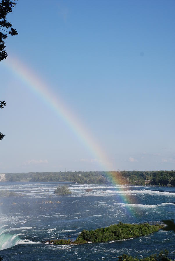 Niagara rainbow Photograph by Renee Holder