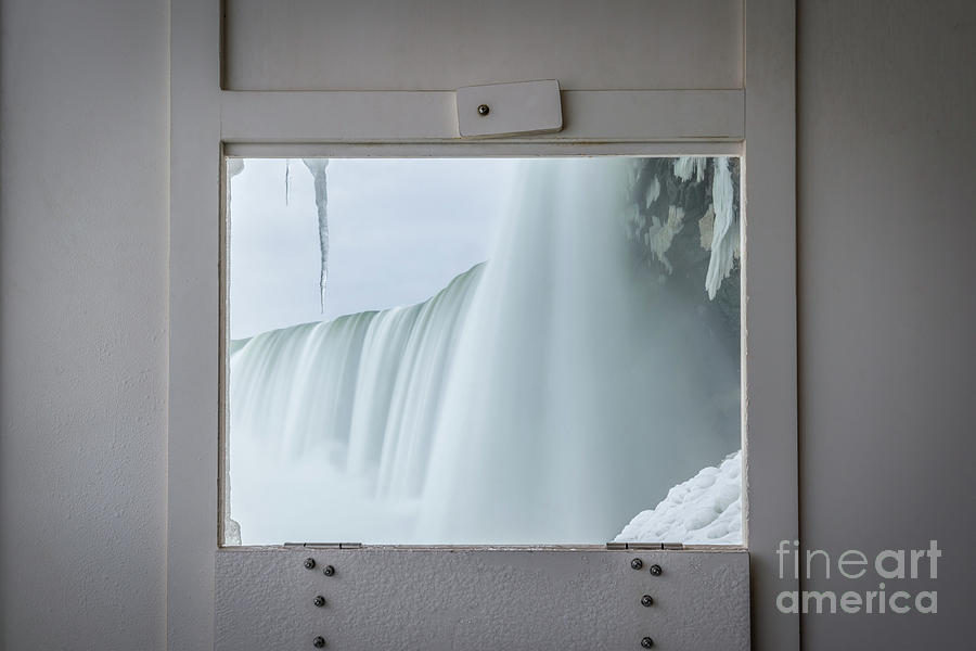 Niagara Thru a Window  Photograph by Michael Ver Sprill