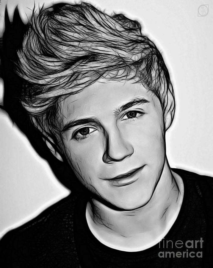 Niall Horan Digital Art by The DigArtisT | Fine Art America