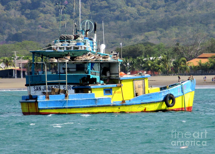 Nicaragua Boat 1 Photograph by Randall Weidner