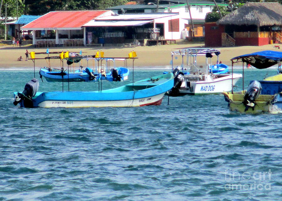 Nicaragua Boats 2 Photograph by Randall Weidner