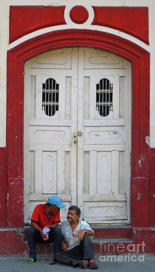 Nicaragua Door 1 Photograph by Randall Weidner