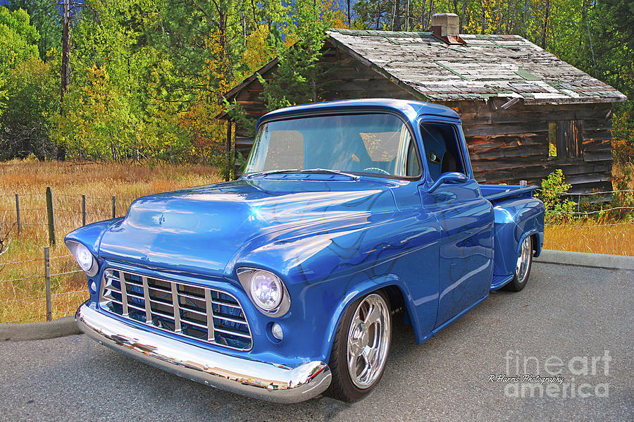 Nice Blue Pickup Truck Photograph by Randy Harris