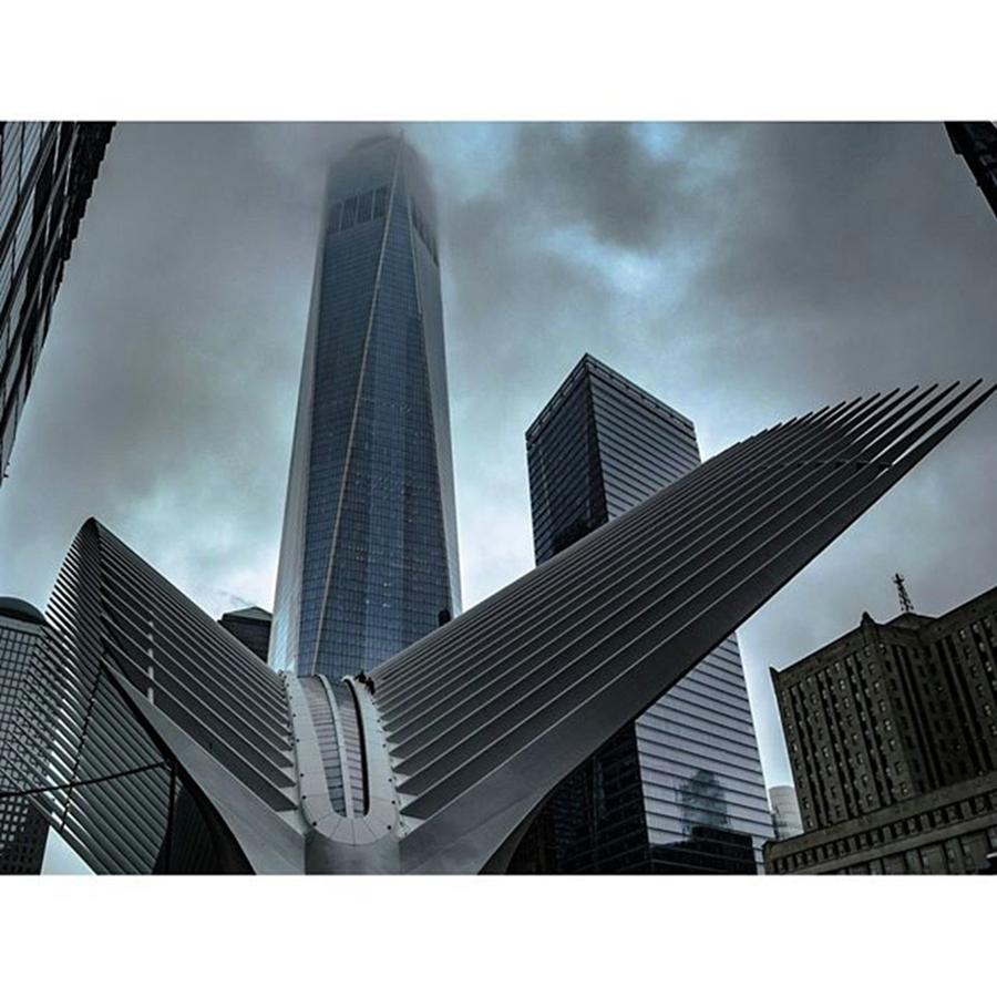 New York City Photograph - Nice Cloudy Day #nyc #nikon #nikond3300 by AJS Photography
