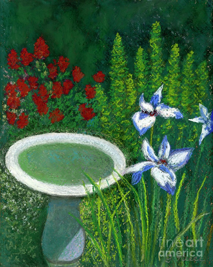 Nice Day for a Bath Painting by Ginny Neece