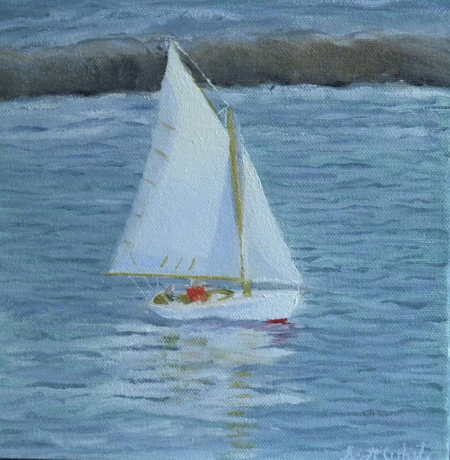Nice Day For A Sail Painting by Scott W White